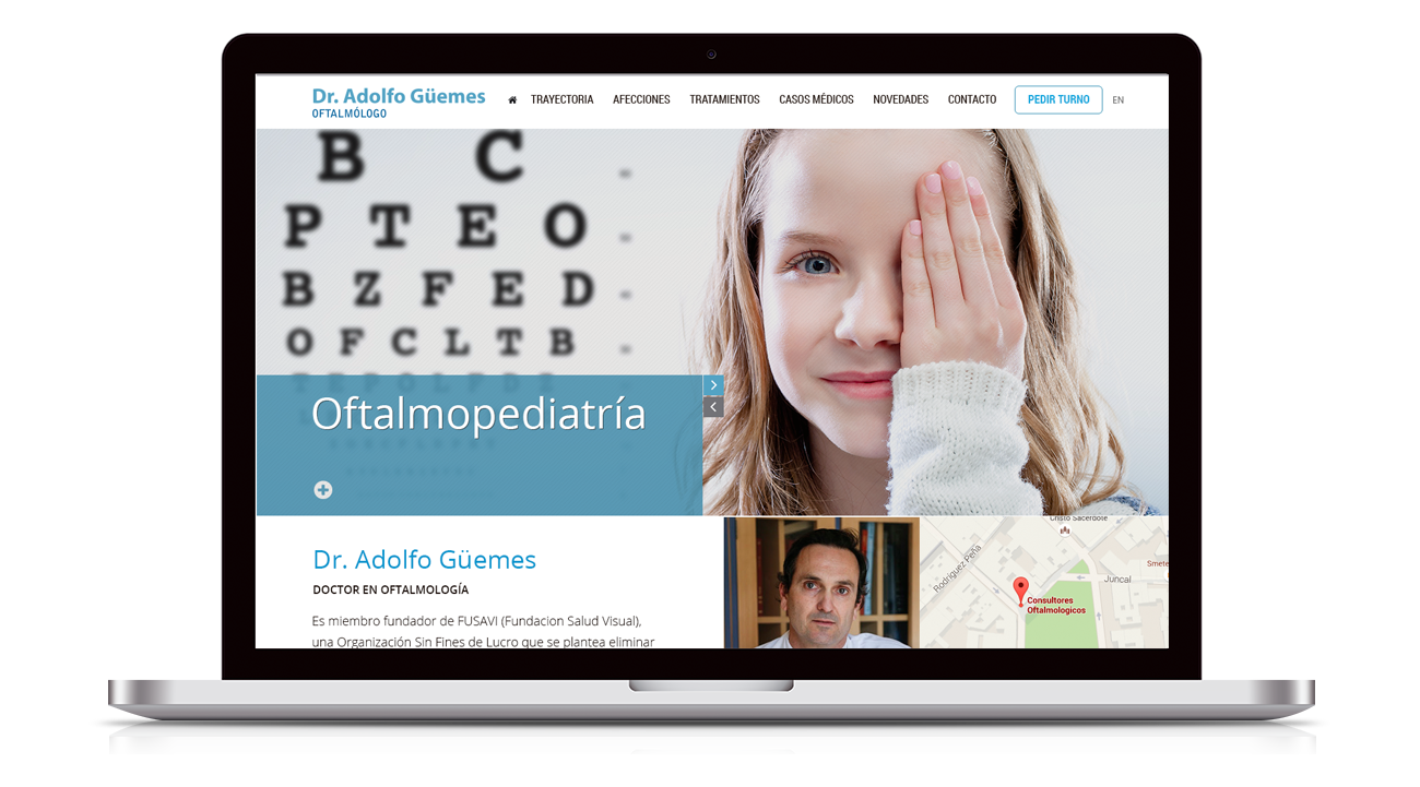Dr. Adolfo Güemes Diseño Web